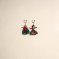 Multicolor - Rajasthani Puppet Couple Handmade Keychain (Set of 2) 28