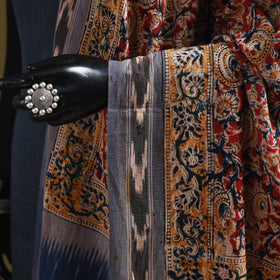 Multicolor - natural dyed kalamkari cotton dupatta