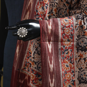 Multicolor - natural dyed kalamkari cotton dupatta