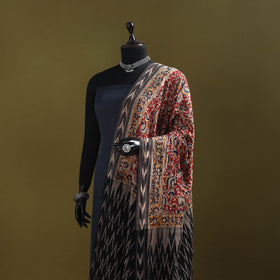 Multicolor - natural dyed kalamkari cotton dupatta