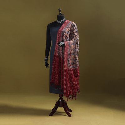 Multicolor - natural dyed kalamkari cotton dupatta