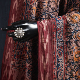 Multicolor - natural dyed kalamkari cotton dupatta
