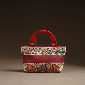 Multicolor - Madhubani Handpainted Handbag 03