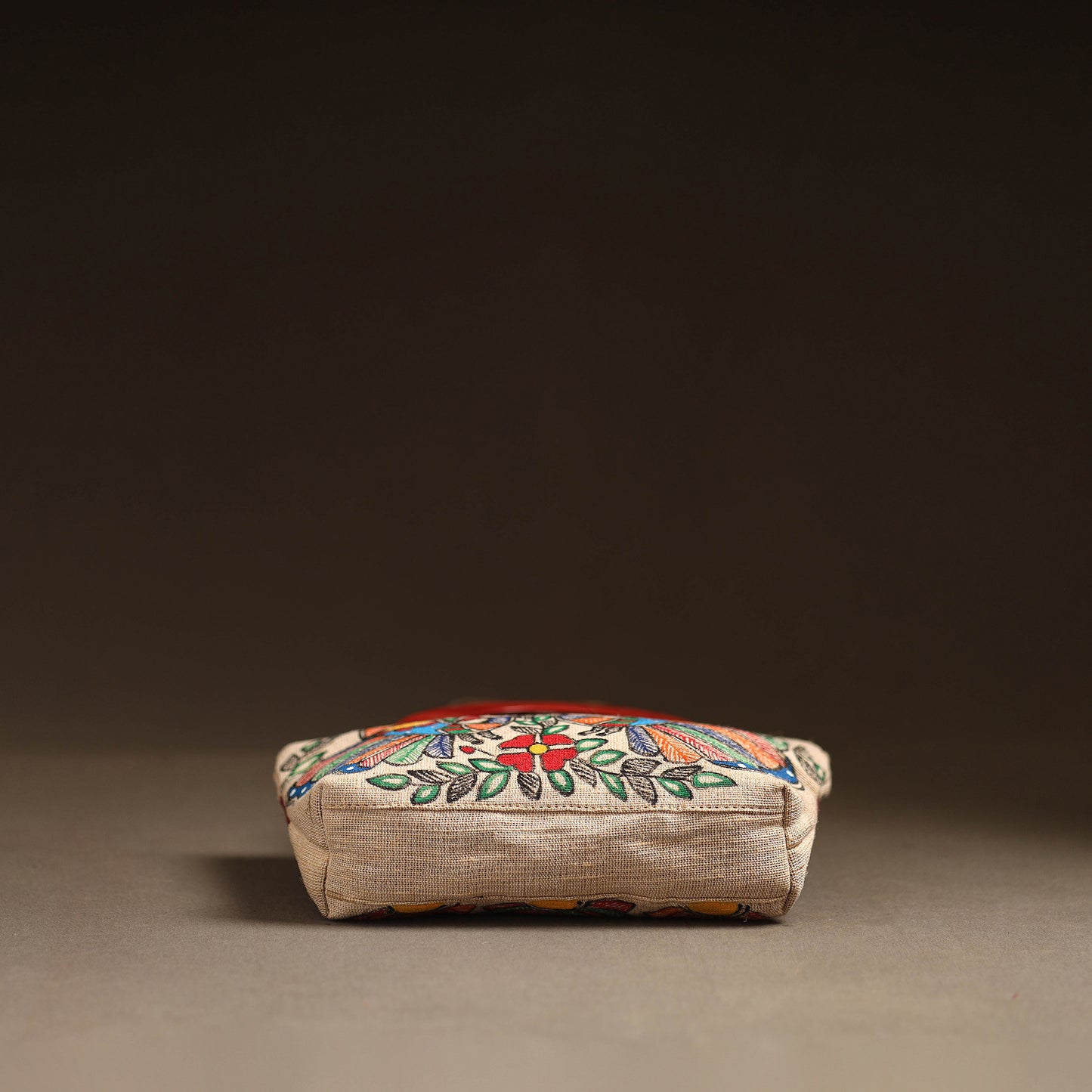 Multicolor - Madhubani Handpainted Handbag 03