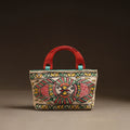 Multicolor - Madhubani Handpainted Handbag 15