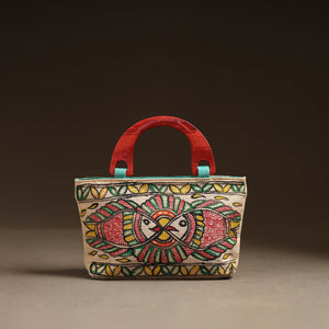 Madhubani Handpainted Handbag 15