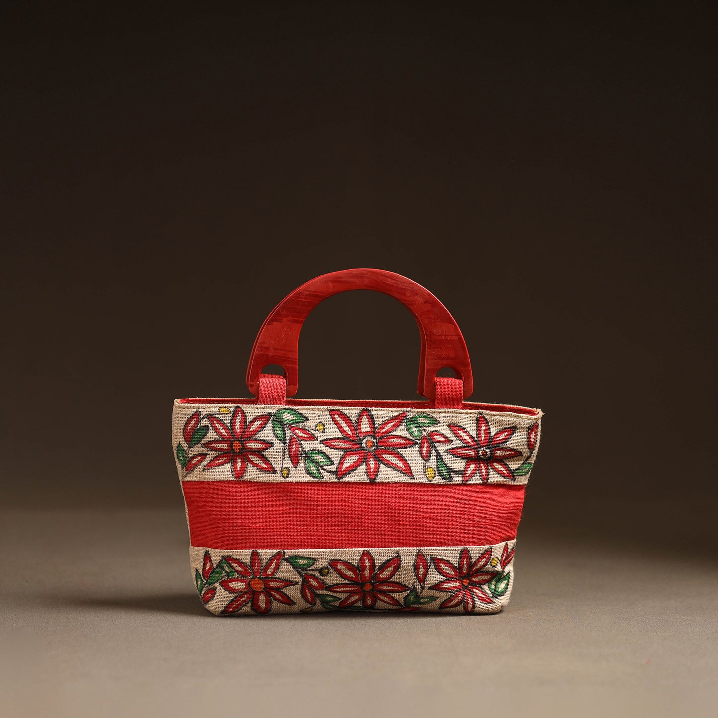 Multicolor - Madhubani Handpainted Handbag 07