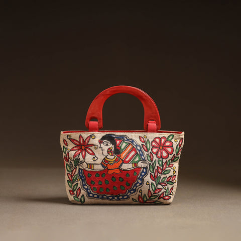 Madhubani Handpainted Handbag 08