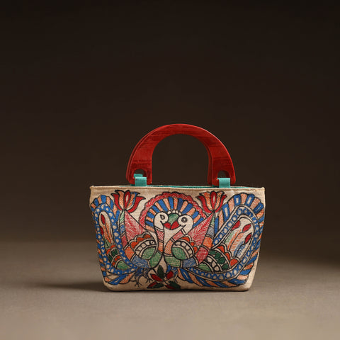 Madhubani Handpainted Handbag 09
