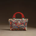 Multicolor - Madhubani Handpainted Handbag 10