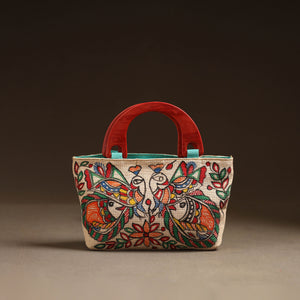 Madhubani Handpainted Handbag 12