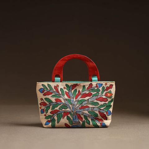 Madhubani Handpainted Handbag 14