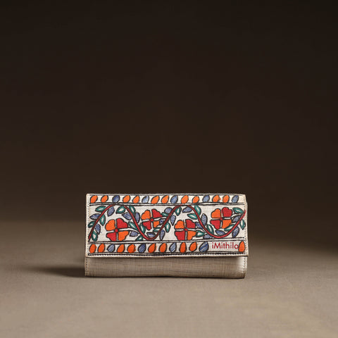 Multicolor - Madhubani Handpainted Clutch 16