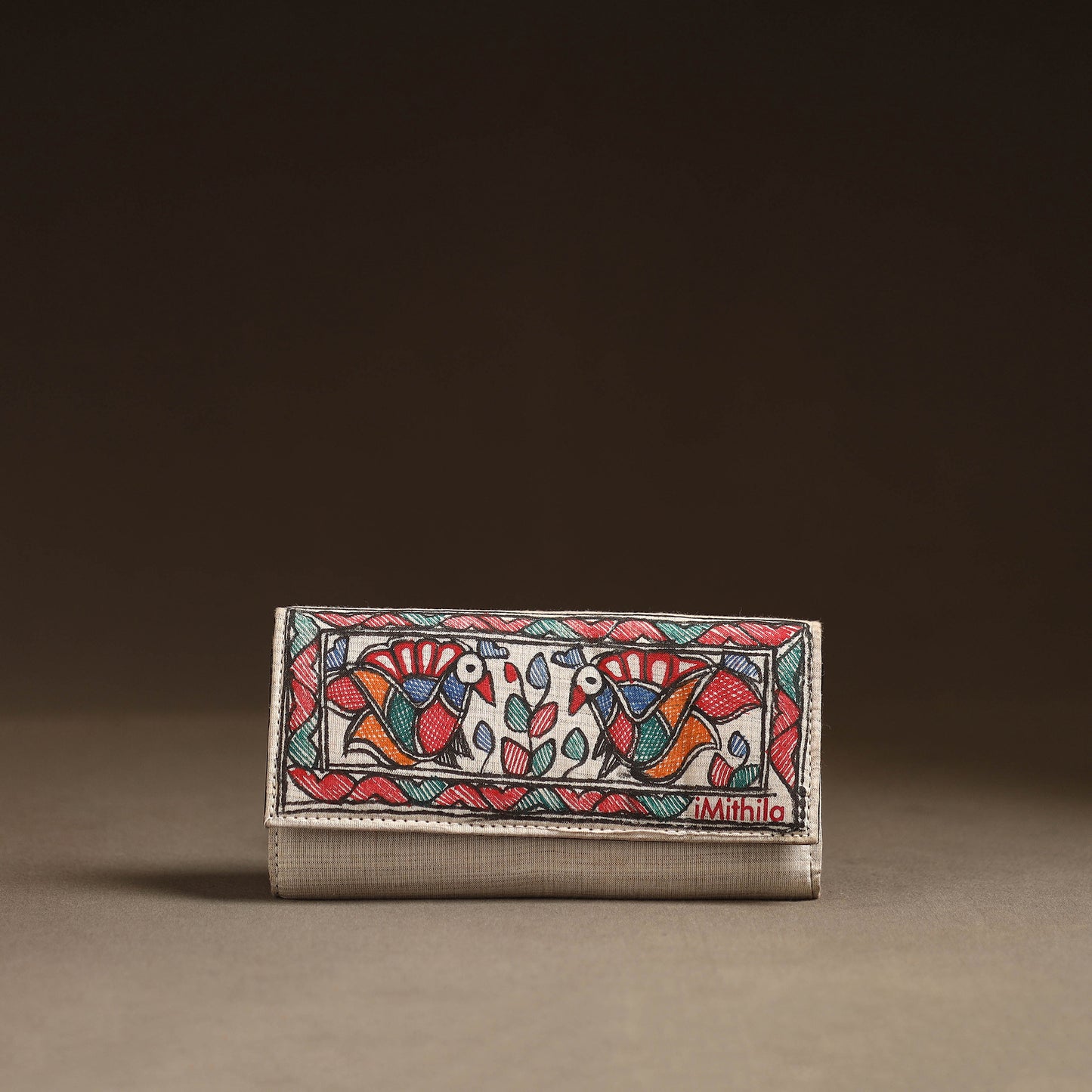 Multicolor - Madhubani Handpainted Clutch 21