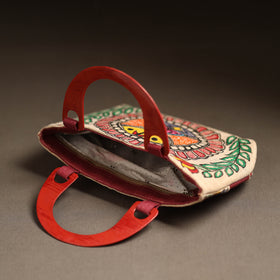 Multicolor - Madhubani Handpainted Handbag 15