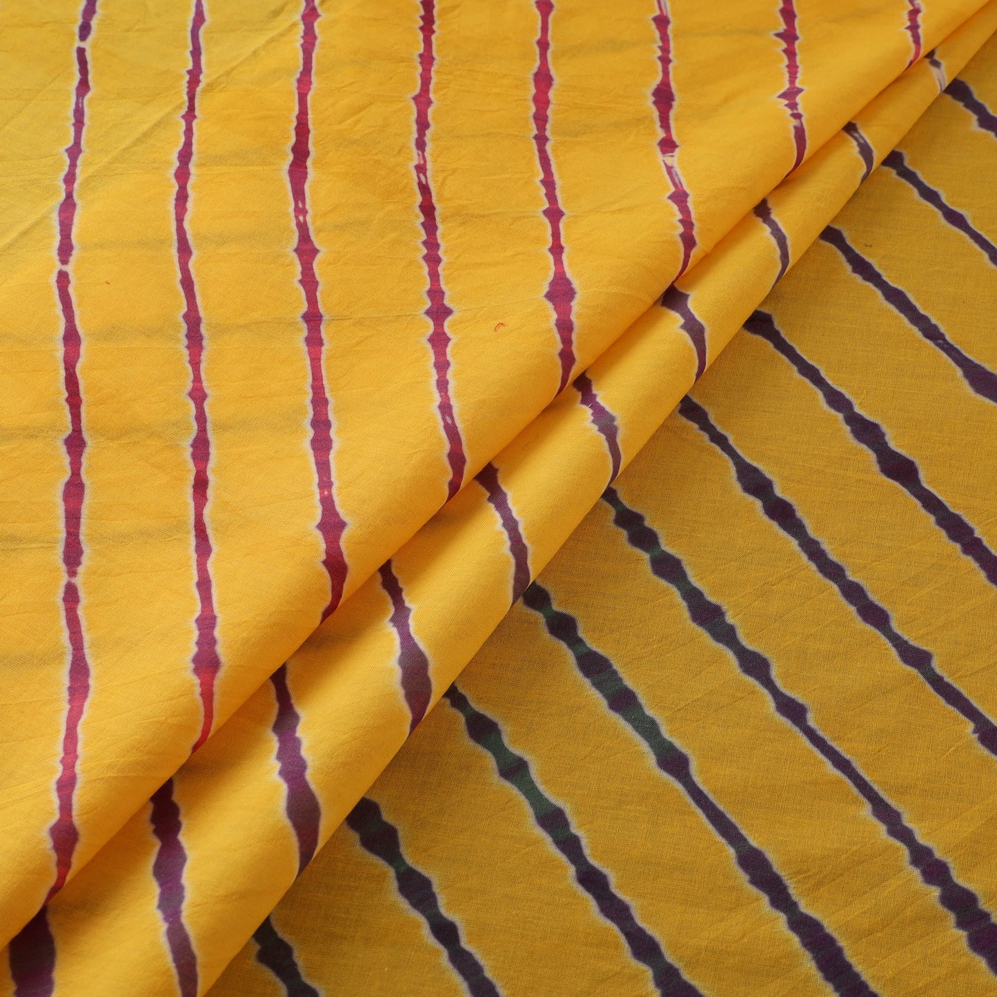 Leheriya Tie-Dye Cotton Fabric 01