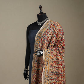 Multicolor - pedana natural dyed cotton kalamkari dupatta
