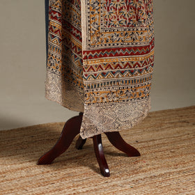 Multicolor - pedana natural dyed cotton kalamkari dupatta