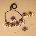 Yellow - navratri special! Handmade fabart floral jewellery