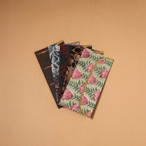 Handmade Fabric Envelopes (Assorted Set of 5) 07