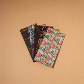 Multicolor - Handmade Fabric Envelopes (Assorted Set of 5) 07
