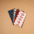 Multicolor - Handmade Fabric Envelopes (Assorted Set of 5) 09