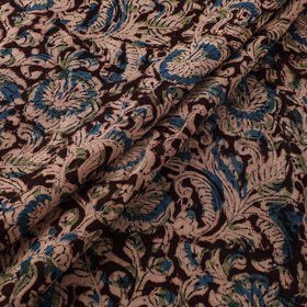 Pedana Hand Block Print Natural Dyed Cotton Kalamkari Fabric 03