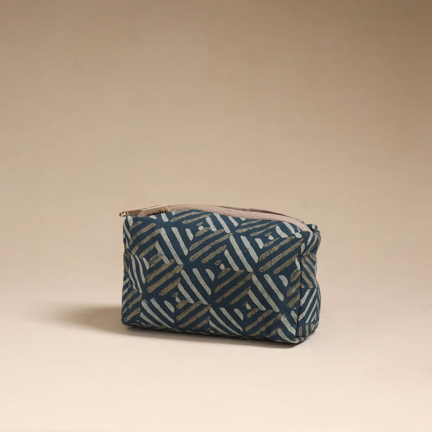 Handcrafted Fabric Toiletry Pouch 04