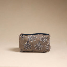 Handcrafted Fabric Toiletry Pouch 06