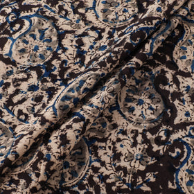 Pedana Hand Block Print Natural Dyed Cotton Kalamkari Fabric 10
