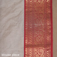 Durga Pooja Special - Traditional Handloom Chanderi Silk Saree 06