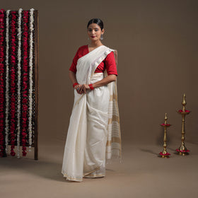 Buy Traditional Handloom Maheshwari Silk Saree Online