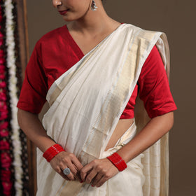  Traditional Handloom Maheshwari Silk Saree 