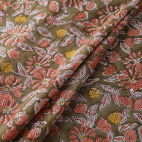 Sanganeri Hand Block Print Cotton Fabric 04