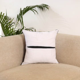 Maroon - Block Print Sanganeri Cushion Cover 03