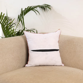 Multicolor - Block Print Sanganeri Cushion Cover 04