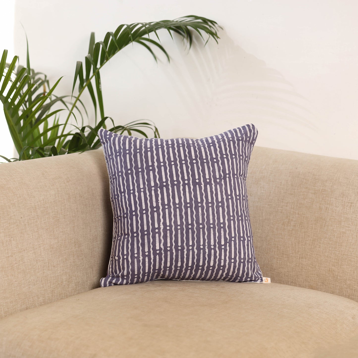 Purple - Hand Batik Print Cushion Cover 12