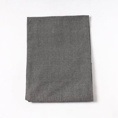 Grey - Jhiri Pure Handloom Cotton Precut Fabric (1 meter) 02