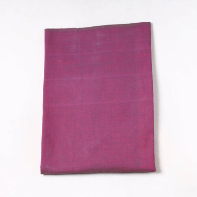 Purple - Jhiri Pure Handloom Cotton Precut Fabric (1.55 meter) 27