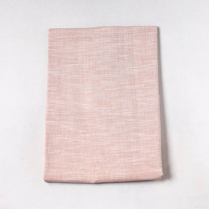 Brown - Jhiri Pure Handloom Cotton Precut Fabric (0.95 meter) 34