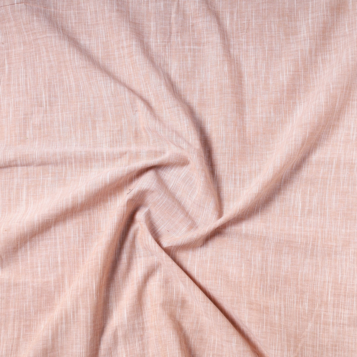 Brown - Jhiri Pure Handloom Cotton Precut Fabric (0.95 meter) 34