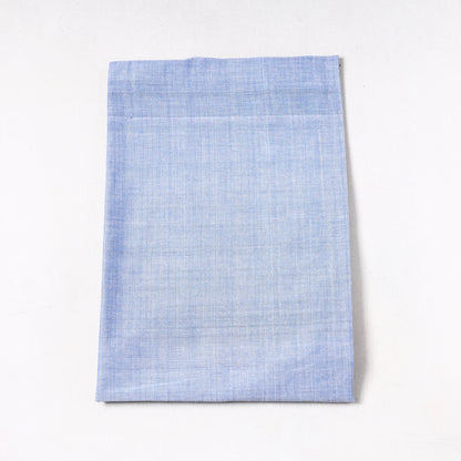 Blue - Jhiri Pure Handloom Cotton Precut Fabric (1.25 meter) 09