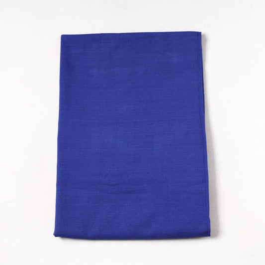 Blue - Jhiri Pure Handloom Cotton Precut Fabric (1.4 meter) 11