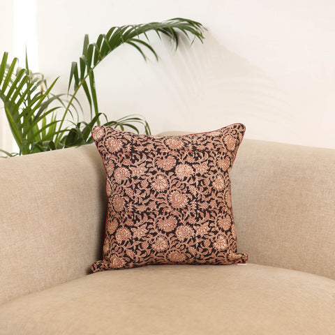 Block Print Kalamkari Cushion Cover 26