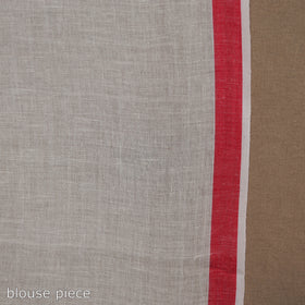 Buy White Handloom Cotton Phulia Jamdani Saree