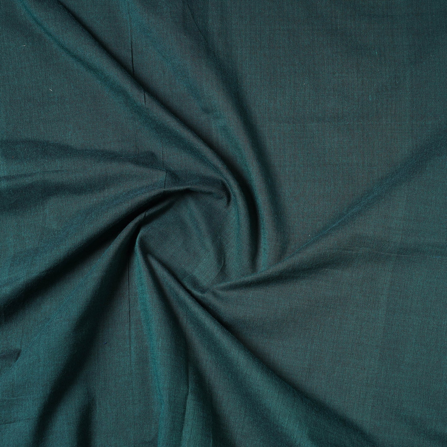 Green - Jhiri Pure Handloom Cotton Precut Fabric (2.4 meter) 20