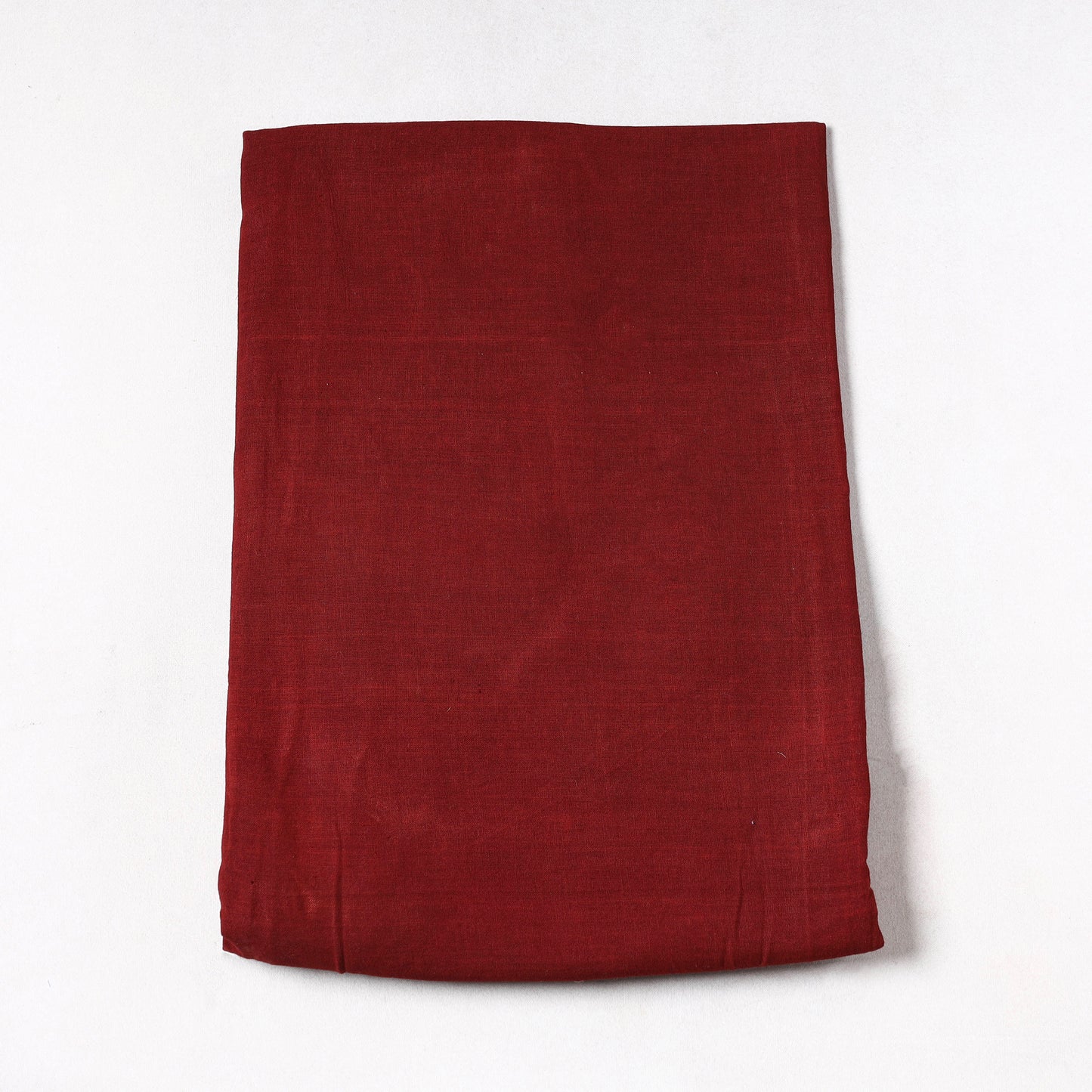 Maroon - Jhiri Pure Handloom Cotton Precut Fabric (1.8 meter) 32