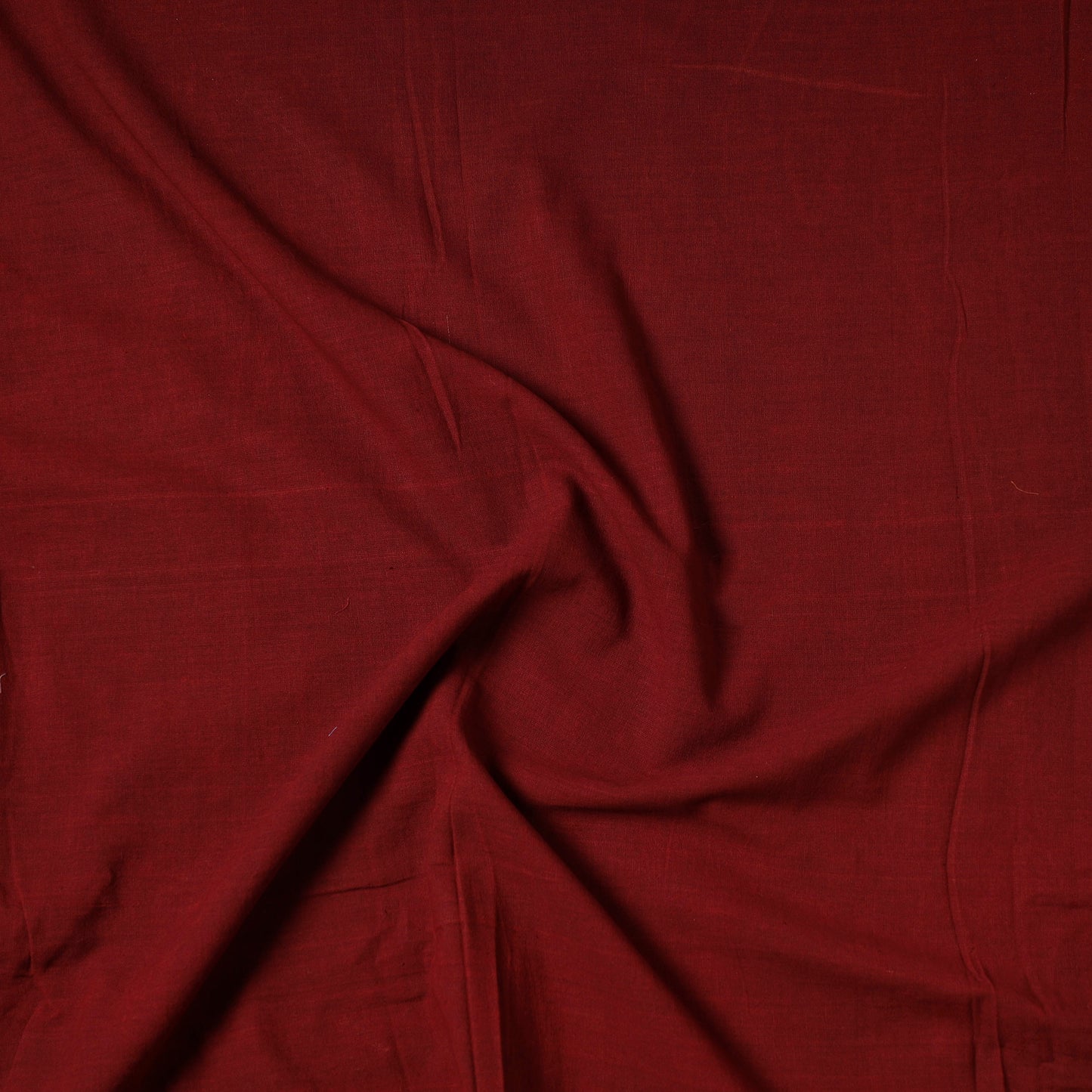 Maroon - Jhiri Pure Handloom Cotton Precut Fabric (1.8 meter) 32