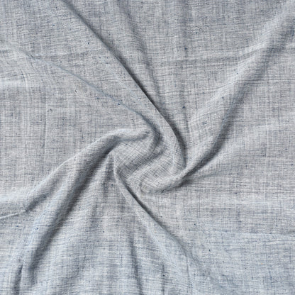 Grey - Jhiri Pure Handloom Cotton Precut Fabric (1.25 meter) 33