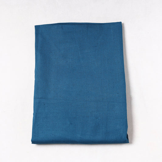 Blue - Prewashed Plain Dyed Flex Cotton Precut Fabric 35